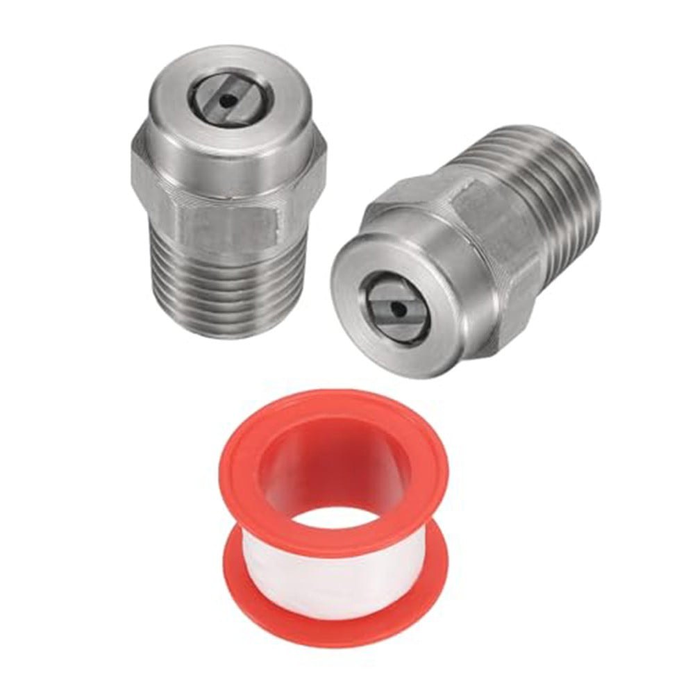LLDI Stainless Steel Pressure Washer Tips 1/4" Male for Efficient