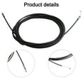 thumbnail image 1 of LLDI Trunk Lid Release Cable Replacement Set Metal Plastic 1pcs Auto Parts Black Kit Easily Install Good Effect New, 1 of 9