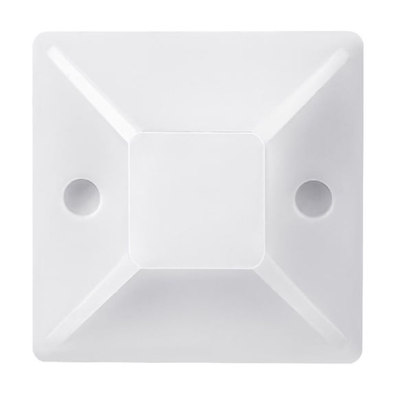 LLDYYDS 10PC Zip Tie Mount Square Adhesive Cable Ties for Wire Clips Cable Management