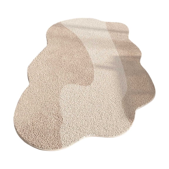 LLDYYDS Area Rugs for Kids, Cloud Shape Baby Crawling Carpet, Nursery Room Soft Pure Cotton Plush Handmade Knitted Decoration Rug 40"26"