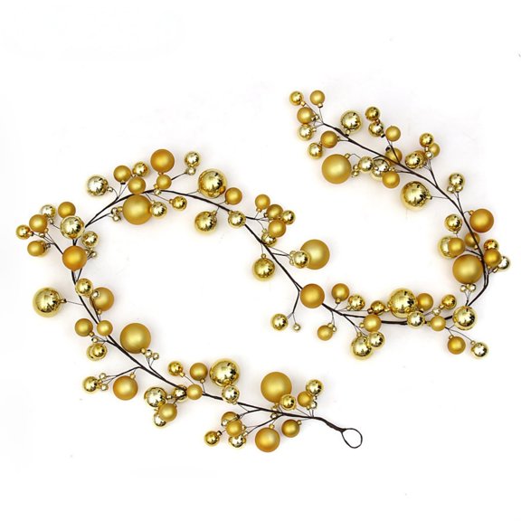 LLDYYDS Artificial Berry Christmas Garland, Multicolored Ball Garland Xmas Tree, Christmas Ball Ornaments, Berry Garland for Table Home Garden Party Fireplace Wall