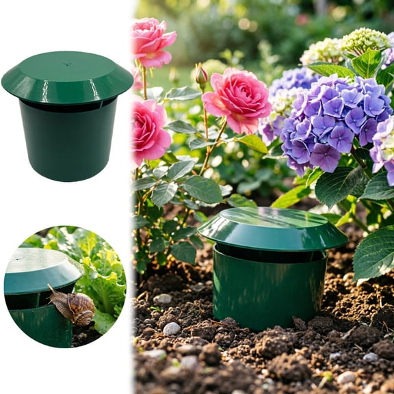 LLDYYDS Slug Snail Traps 3.86 x 4.41 Inch Snails Trapper Bulk Reusable Slugs Catcher Slug House Snail Catcher Kit for Garden Farm Supplies 11.3cm
