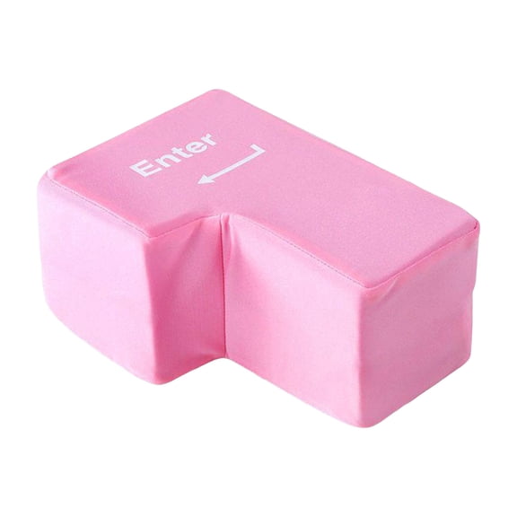 LLDYYDS Big Enter Supersized Key USB Pillow Office Desktop Travel Nap for Anti Stress Relief