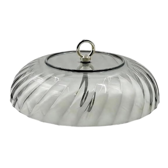 LLDYYDS Bird Feeder Rain Guard, Clear Acrylic Round Squirrel Baffle Dome Hanging Hummingbird Feeder Protective Cover Weather & Predator Shield One Size