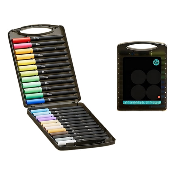 LLDYYDS Colors Straight Liquid Acrylic Markers, Illustration Markers, Water-Based, Brush Pen, Art Markers, Art Markers, Cartoons