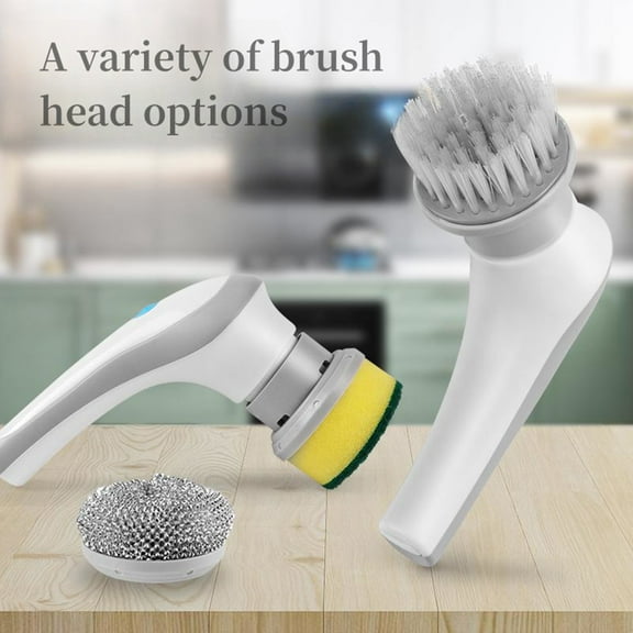 LLDYYDS Cordless Electric Rotary Scrubber, Handheld Rechargeable Cleaning Brush,Cordless Shower Brush, Suitable for Cleaning