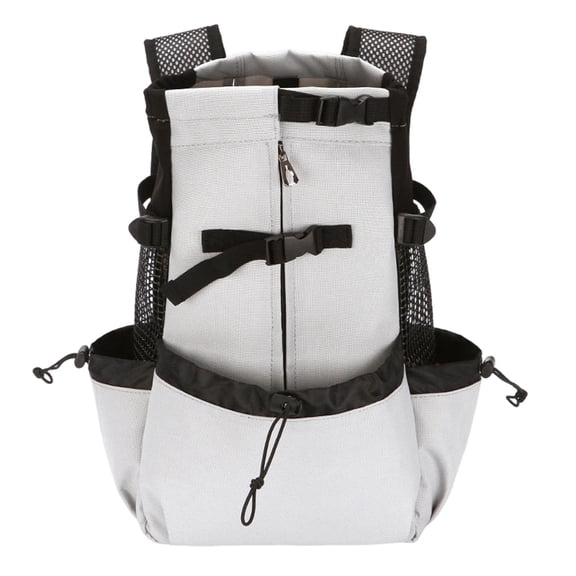 LLDYYDS Dog Backpack Carrier Adjustable Easy-Fit Travel Bag for Traveling Hiking Camping for Small Medium Dogs Cats Puppies One Size