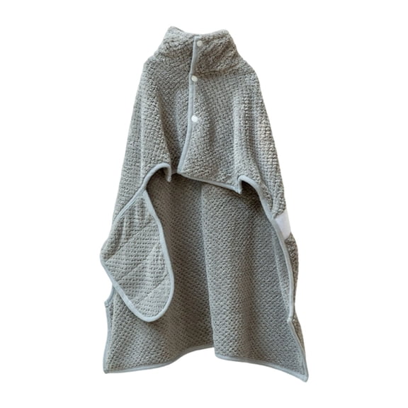 LLDYYDS Dog Bathrobe,Microfiber Absorbent Pet Towel,Quick Drying Robe for Dogs Cats,Easy Wear Wrap Style