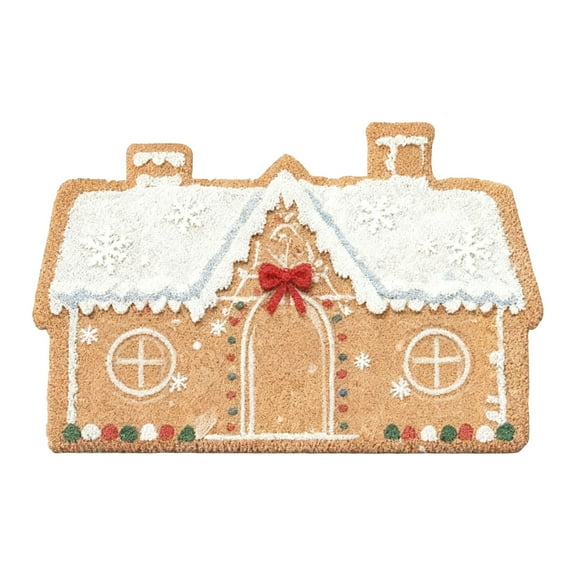 LLDYYDS Gingerbread Christmas Decorations Outdoor Fall Front Porch Doormats