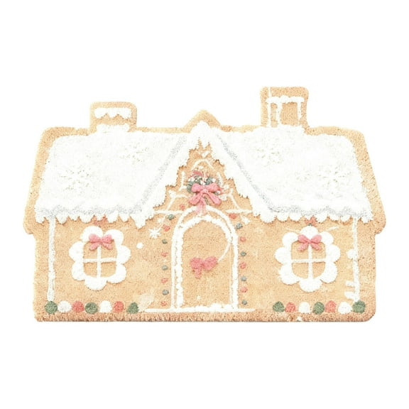 LLDYYDS Gingerbread Christmas Decorations Outdoor Fall Front Porch Doormats