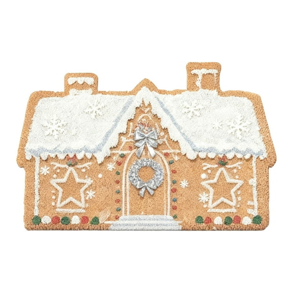 LLDYYDS Gingerbread Christmas Decorations Outdoor Fall Front Porch Doormats