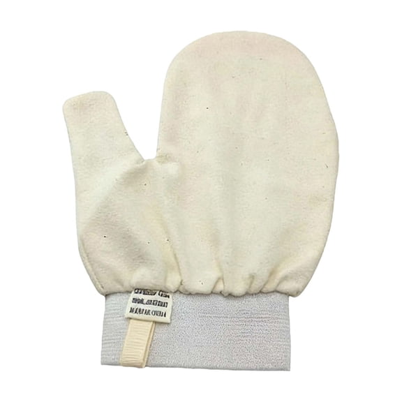 LLDYYDS Gloves Raw Silk Massage,Raw Silk Gloves with Elastic Wrist Bands,for Skin Brushing Massage Silk Bath and Face Cleansing Exfoliating Spa Tool for Massage and Care