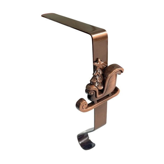 LLDYYDS Heavy Duty Metal Mantel Hooks Secure Non Fireplace Stocking Hangers For Wall And Tabletop Display Safe Decorative Hanging Solution