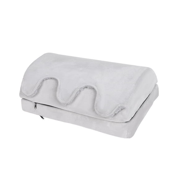 LLDYYDS Household Multifunctional Rest Under Desk Foot Warmer Double Layer Adjustable Height Ergonomic Gaming Home Footstool For Lumbar Back Knee Support Comfort
