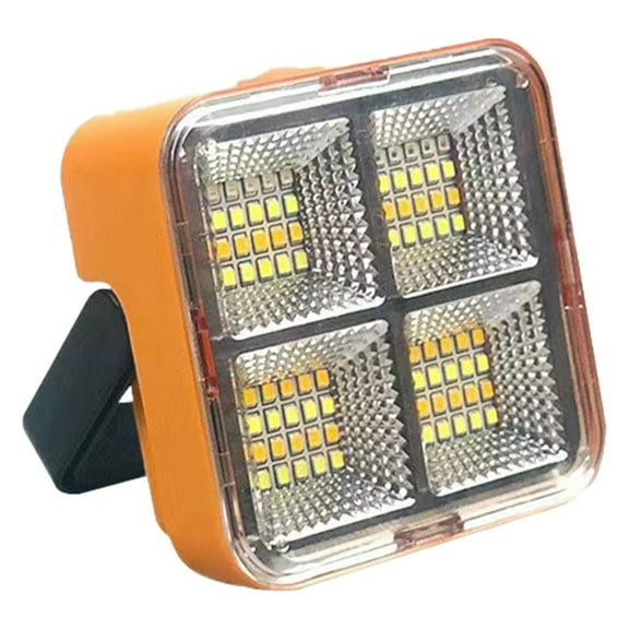 LLDYYDS Mini Solar Rechargeable Multifunctional Searchlight, Outdoor Portable LED Floodlight with Suction, USB Rechargeable Portable Emergency Light