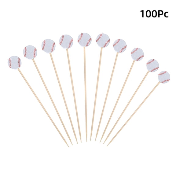 LLDYYDS Mixed Red Blue White Star Picks, 4.7 Inch Long Bamboo Fancy Toothpicks for Appetizers, Decorative Independence Day Party Food Drinks Garnish Fruit Skewer 12cm