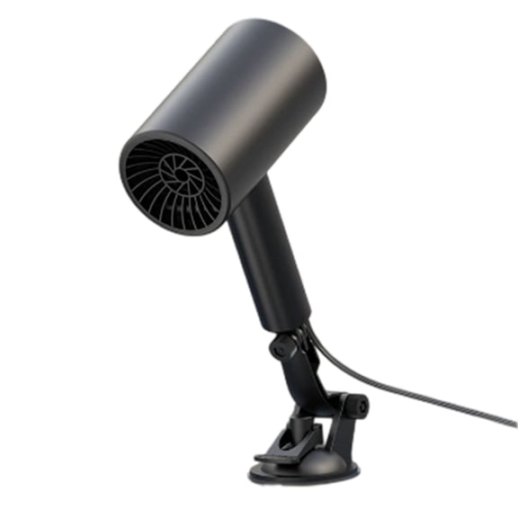 LLDYYDS Portable Air Heater For Quick Defrosting And Demisting With Fast Heating Technology Side Vents Enhanced Airflow Car Use Efficient Energy Saving Compact Design Safe Operation