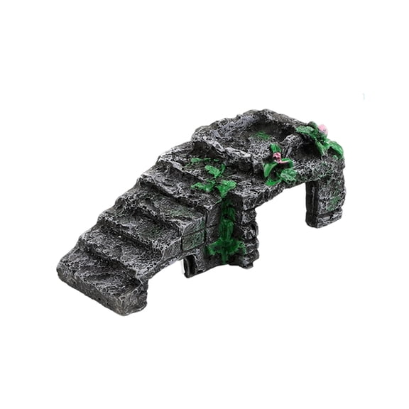 LLDYYDS Reptile Hides and Caves Rock Reptile Hideout Terrarium Habitat Décor for Bearded Dragon Lizards Ball Python Snakes One Size