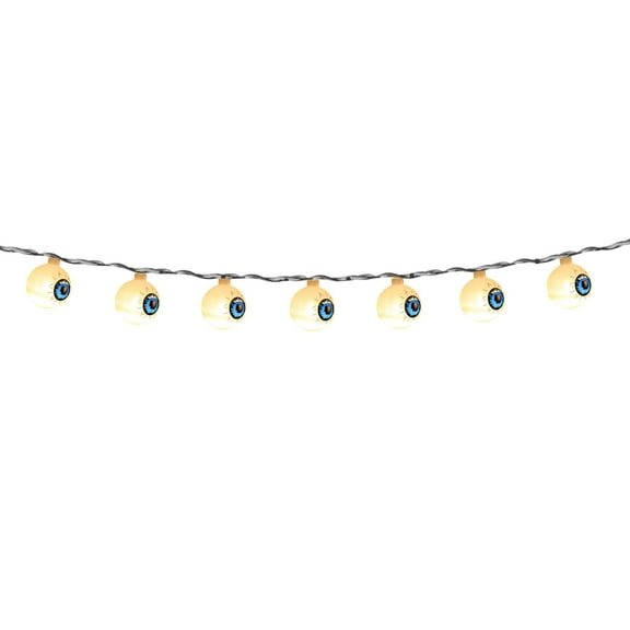 LLDYYDS Scary Eyeball String Lights LED Eyeballs, 20FT Waterproof Battery Operated with 8 Modes