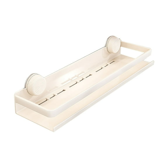 LLDYYDS Suction Cup Spice Rack,Moveable Spice Shelf for Kitchen Refrigerator,Wall,Oven,Cabinet,No-drill Organizers Storage Seasoning Organization