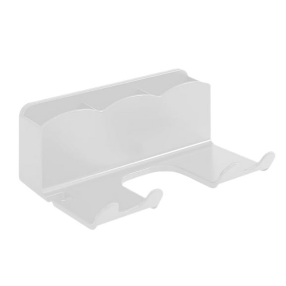 LLDYYDS Wall Mounted Hair Dryer Holder Organizer With Shelf Space Saving Blow Dryer Storage For Bathroom Salon Bedroom Home Use