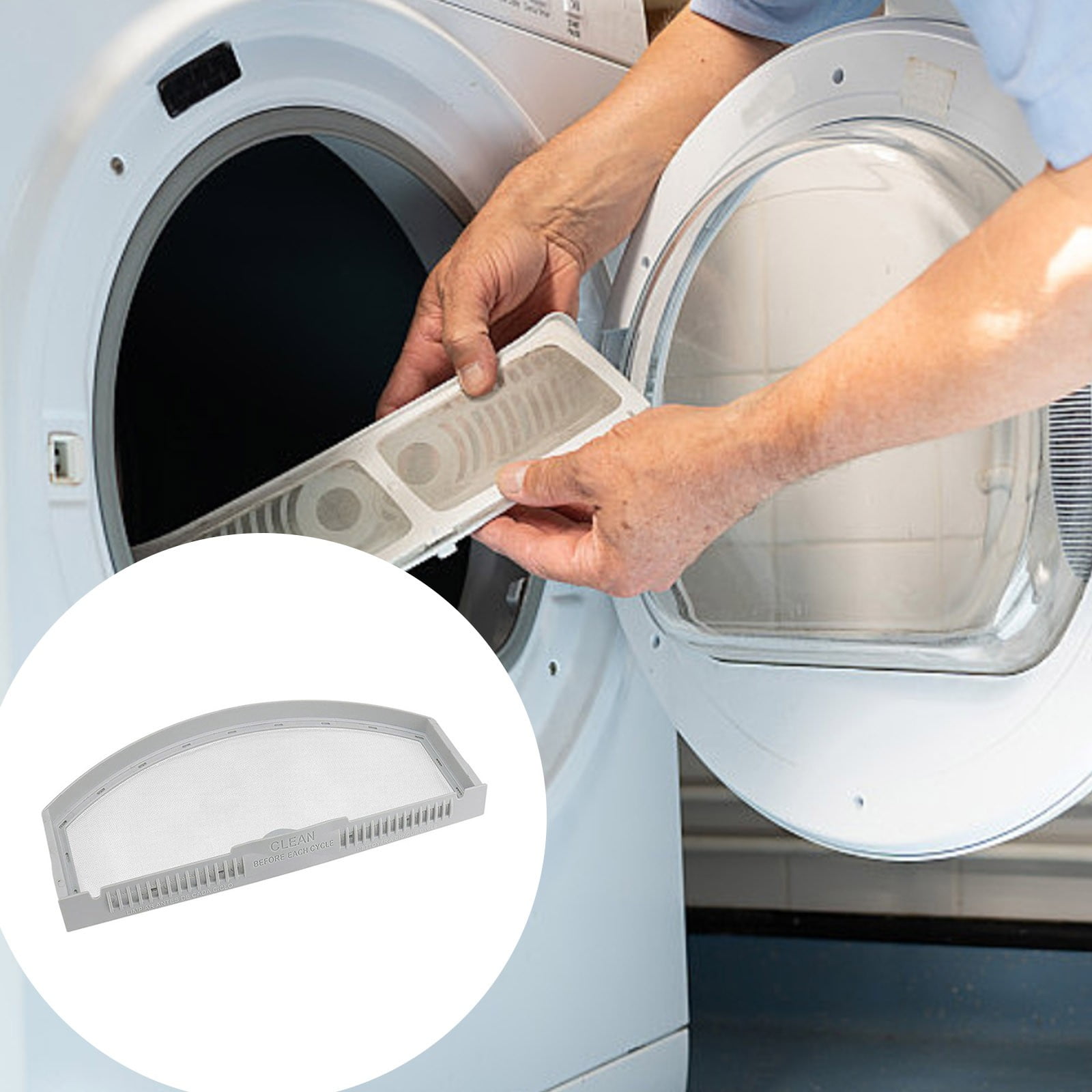 LLDYYDS Washing Machine Dryer Filter Accessory Compatible With WE03X238 Model Replacement Part Indoor Laundry Appliance Component