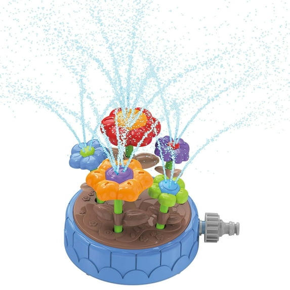 LLDYYDS Water Sprinkler for Kids, Outdoor Water Play Toy, Shaped Flower Sprinkler, Splashing Fun Toys for Kids