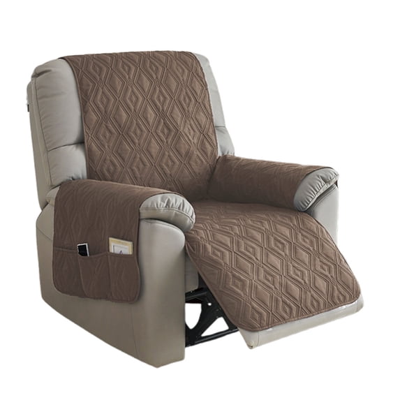 LLDYYDS Waterproof Recliner Cover Recliner Chair Cover Nonslip Covers for Recliner Chair Slipcover with Pocket Elastic Straps Reclining Slipcovers