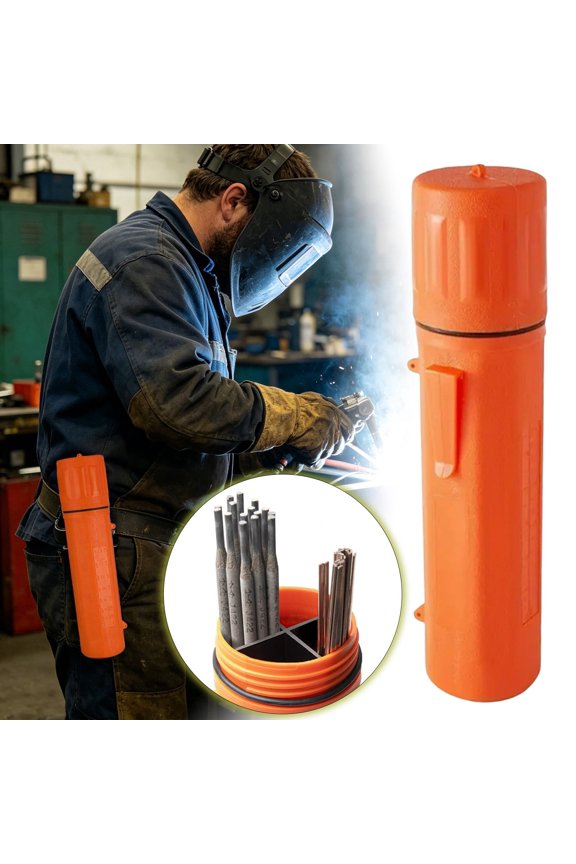 Welding Rod Storage Tube, 14 Inch Tungsten Electrode Holder Container