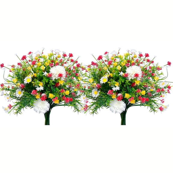 LLDYYDS White Hydrangea Artificial Flowers, Durable Vivid Realistic Rust Prevention Full Vitality Realistic Artificial Flower