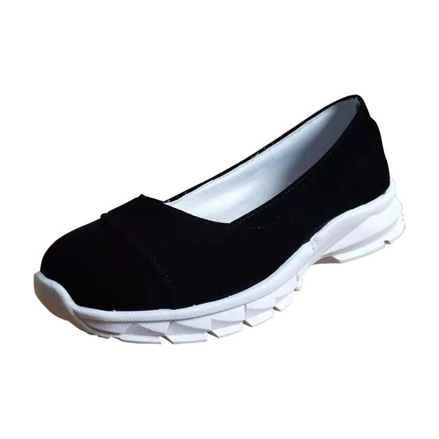 LLDYYDS Women's Fashion Casual Comfortable Closed Toe Wedges Pumps Slip