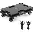 thumbnail image 1 of LLMRR Furniture Dolly 4 Wheels, Furniture Movers with Wheels, 440 Lbs Capacity Each, Portable Moving Dolly Heavy Duty, Interlocking Small Dolly with Wheels, 1 Pack, 1 of 12