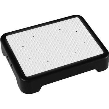 LLMRR Step Stool for Seniors & Adults, Indoor/Outdoor Mobility Step Stool, Portable Stair Assist, Anti-Slip Safety Step Platform for Bathroom, Kitchen and Bedroom, 550lbs Capacity, Black & White