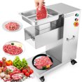 thumbnail image 1 of LLNC 750W Commercial Meat Cutter Machine Stainless Steel Meat Slicer for Slicing, Shredding and Chopping 1100lbs/H (8MM), 1 of 6