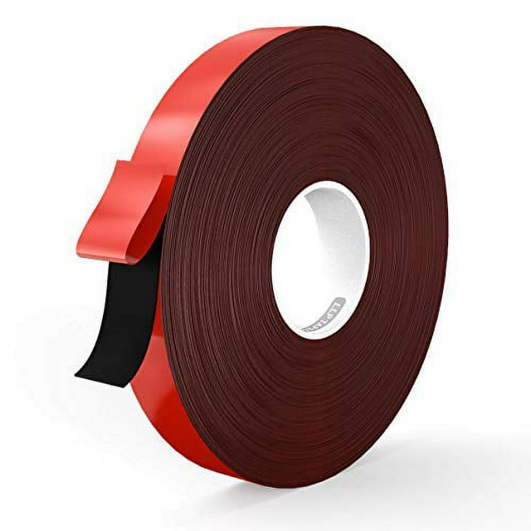  Birllaid Double Sided Foam Tape for Crafts,Square Double Sided  Tape Heavy Duty,Strong Pad Mounting Adhesive Tape Black 40 * 40 *  2mm(120Pack) : Office Products