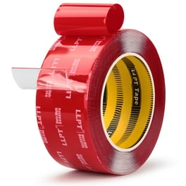 3M Double Sided Tape, Very High Bond Waterproof Mounting Tape, VHB Heavy  Duty Foam Tape （5952 Red） 
