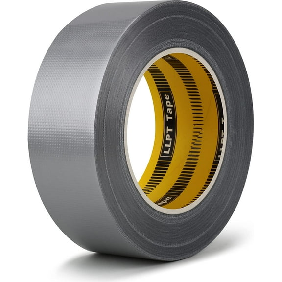 LLPT Duct Tape 1.6 inch x 108 ft Premium Grade Tear by Hand Heavy Duty Color Silver (DT402)