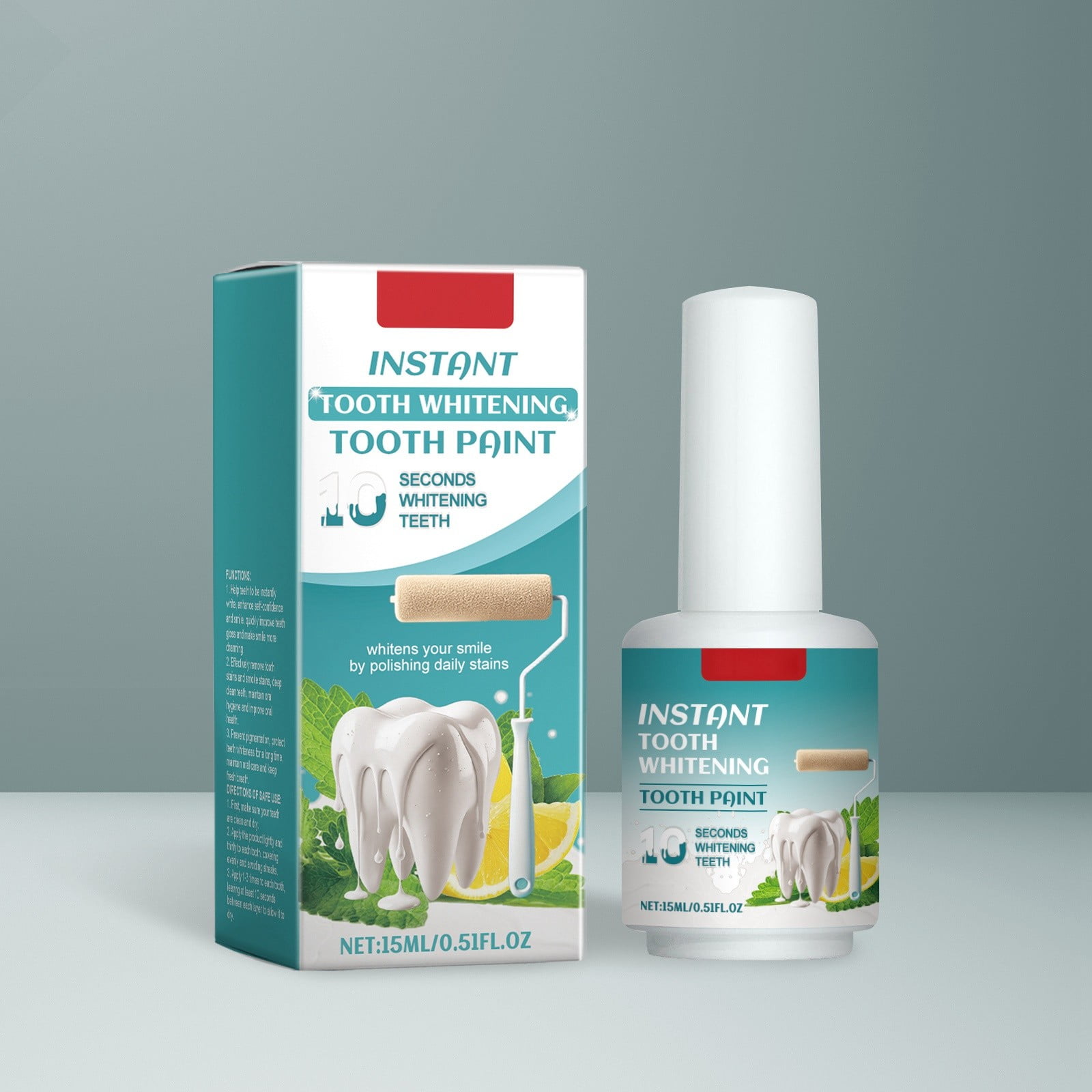 LLQEUIB Toothpaste for Dentures Toothpaste Label Teeth Kit For Bright