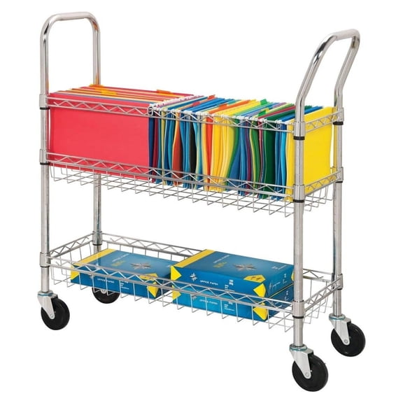 LLR84857 Wire Mail Cart