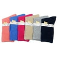 thumbnail image 1 of LLS 6 Pairs Pack Children Wool Socks Plain Color Size 0M-1Y (Blue,Gray,Navy,Rose,Orange,Beige), 1 of 8
