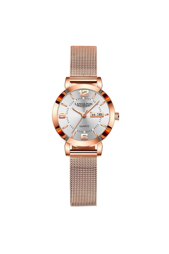 LLS Luxury Fashion Woman Bracelet Watch Women Casual Waterproof Quartz Ladies Dress Watches Gift Lover Clock relogio feminino