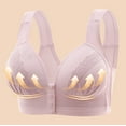 thumbnail image 1 of LLYWEY Bras for Senior Women on Sale Sports Bras High Support Ladies Balconette Bra Style-1318 Women's Plus Scoop Bra Feature Adult Female Push up Sports Bras Pinks 38B, 1 of 8