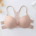 thumbnail image 1 of LLYWEY Bras No Underwire Clearance Women's Push up Bras Ladies Nursing Bra Style-1090 Women's Plus Multiway Bra Feature Adult Female Nursing Sports Bras Beige 34B, 1 of 6