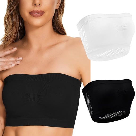 LLYWEY Womens Bras No Underwire No Padding Wirefree Bras Older Lace Bra Molded Cup Bra Feature Adult Female T- Sports Bras 50B Shirt Style-1314