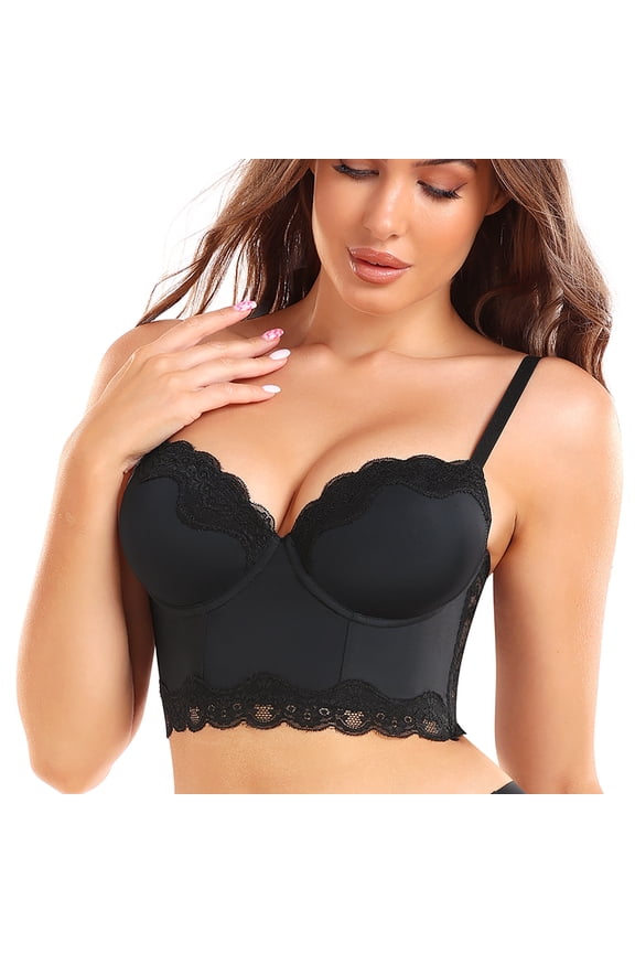 Bras Without Underwire Discounts Full Figure Bras Ladies Nursing Bra Style-970 Women Pullover Bra Feature Adult Female Sport Sports Bras Black 36B-36D
