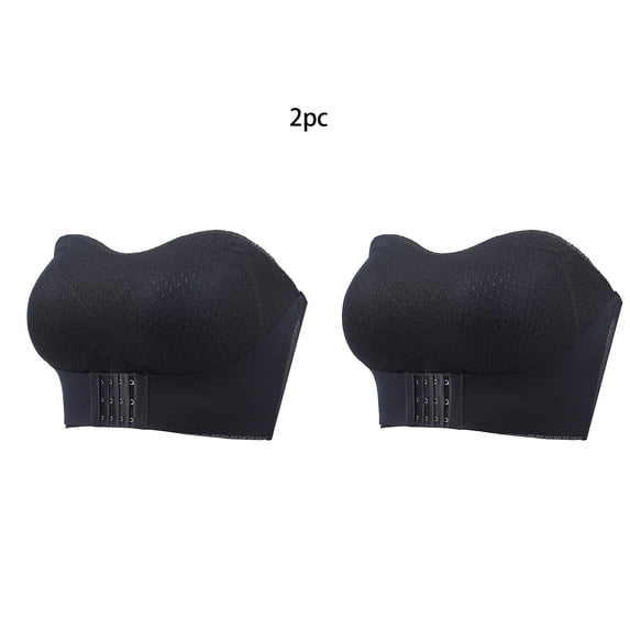 LLYWEY Bras for Women Full-Coverage on Clearance Bra No Padding Ladies Balconette Bra Style-515 Women Compression Bra Feature Adult Female Everyday Sports Bras Black 46B