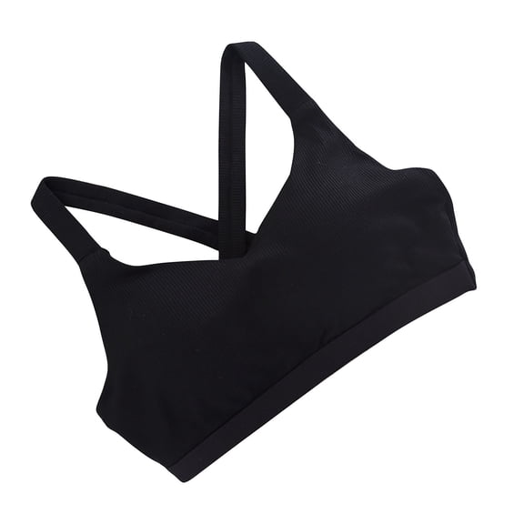 LLYWEY Women Sports Bras, Black,S