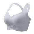thumbnail image 1 of LLYWEY Bras for Women Push up Yoga Bras Women Ladies T-Shirt Bra Style-1422 Women Molded Cup Bra Feature Adult Female Push up Sports Bras Gray 40B, 1 of 7