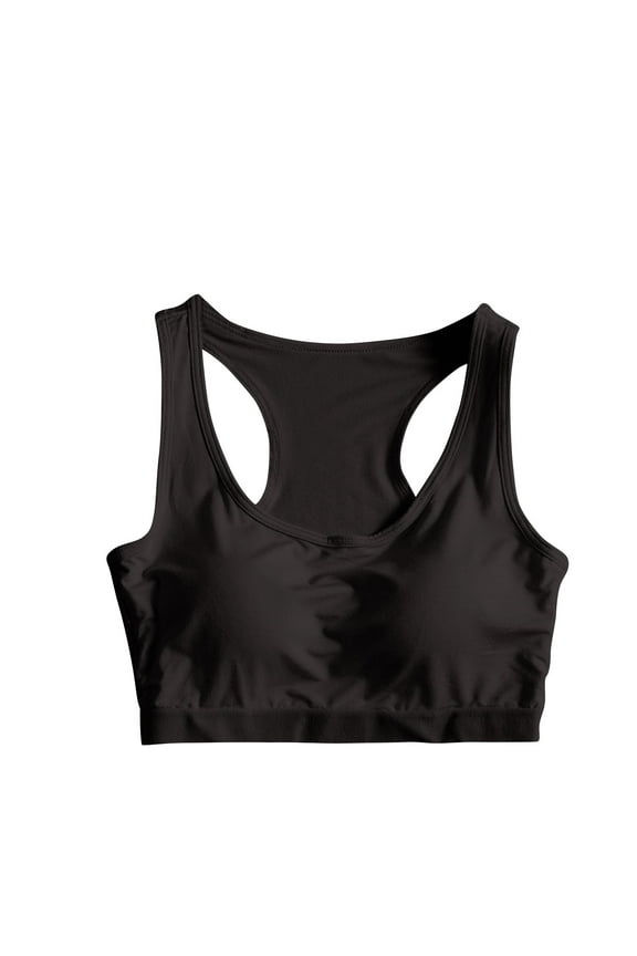 Cotton Wireless Bras for Women Tshirt Bras Women No Underwire Ladies T-Shirt Bra Style-203 Women's Plus Scoop Bra Feature Adult Female Everyday Sports Bras Black 36B