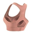 thumbnail image 1 of LLYWEY Full Figure Bras for Women Discounts Full-Coverage Sports Bras Women Ladies Push-Up Bra Style-213 Women Double Support Bra Feature Adult Female Wireless Sports Bras Pinks 38B, 1 of 4